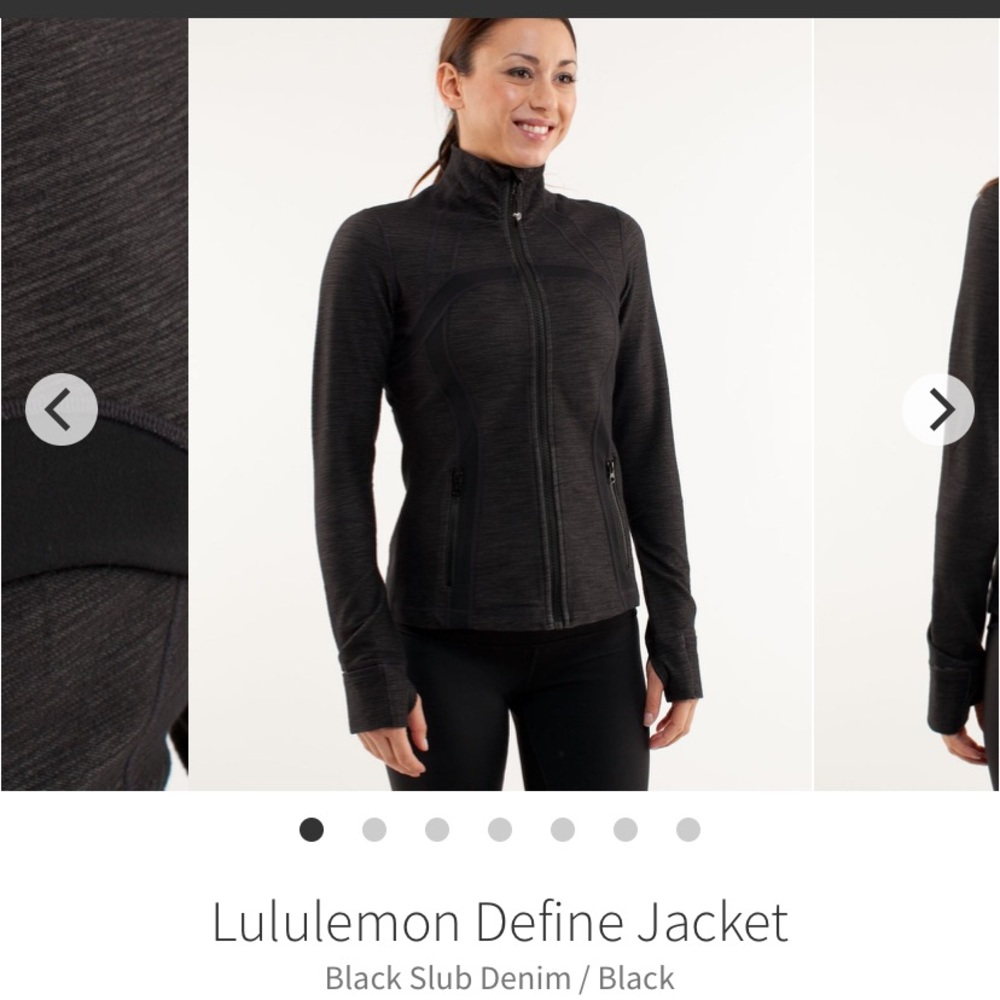 Lululemon define jacket gray